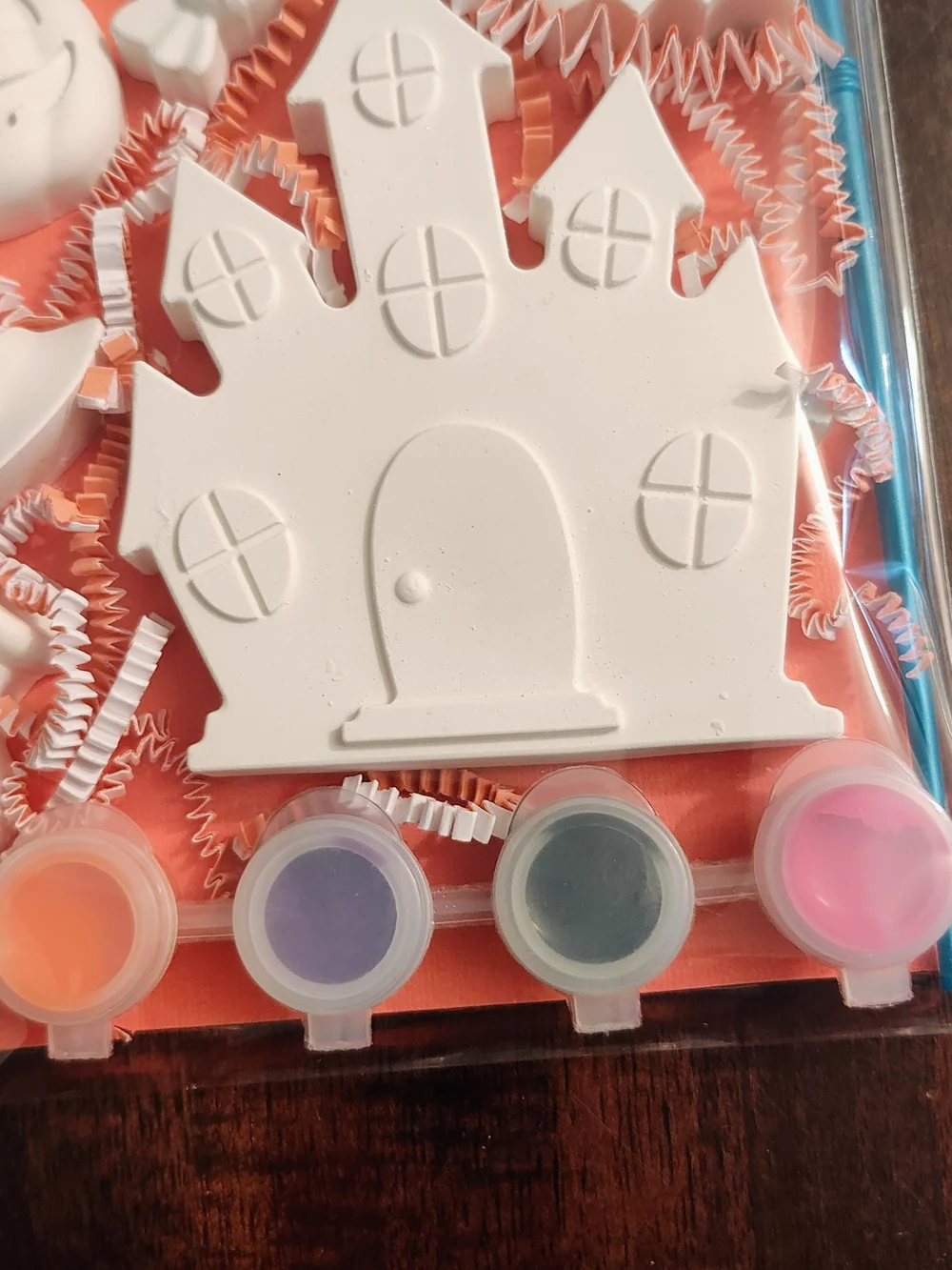 Halloween Paint-Your-Own Haunted House Kit